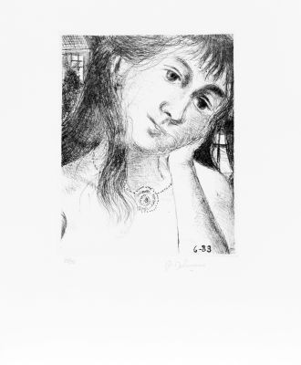 Mélancolie (Rives)  by Delvaux Paul