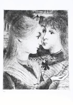 La lanterne  by Delvaux Paul