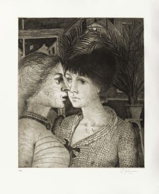 Les Palmiers  by Delvaux Paul