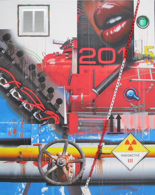 Texas Girl radioactive III by Klasen Peter