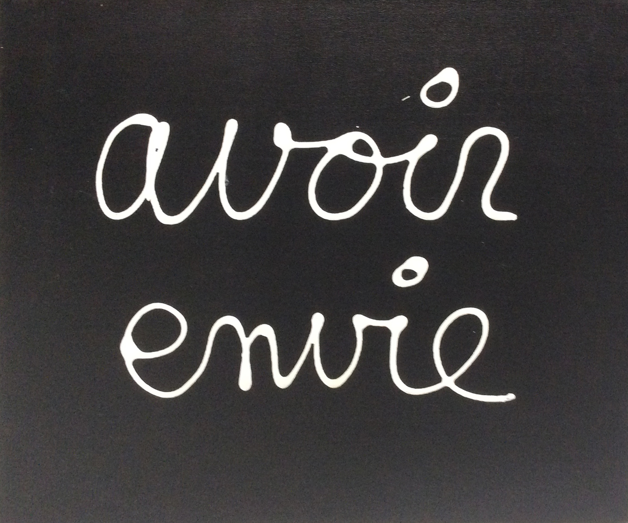 Avoir Envie by Vautier Ben at Guy Pieters Gallery