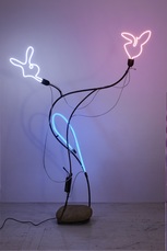 Double Barrel Bunny by Sonnier Keith