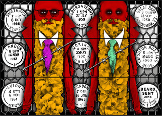 Beard Sent by Gilbert & George