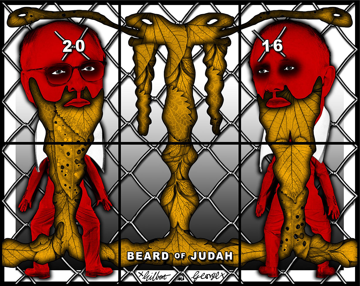 Beard of Judah by Gilbert & George