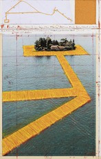 The Floating Piers (Project for Lake Iseo, Italy) by Christo