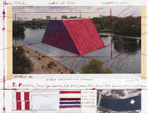 The Mastaba (Project for London, Hyde Park, Serpentine Lake) by Christo