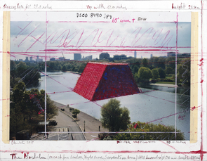 The Mastaba (Project for London, Hyde Park, Serpentine Lake) by Christo