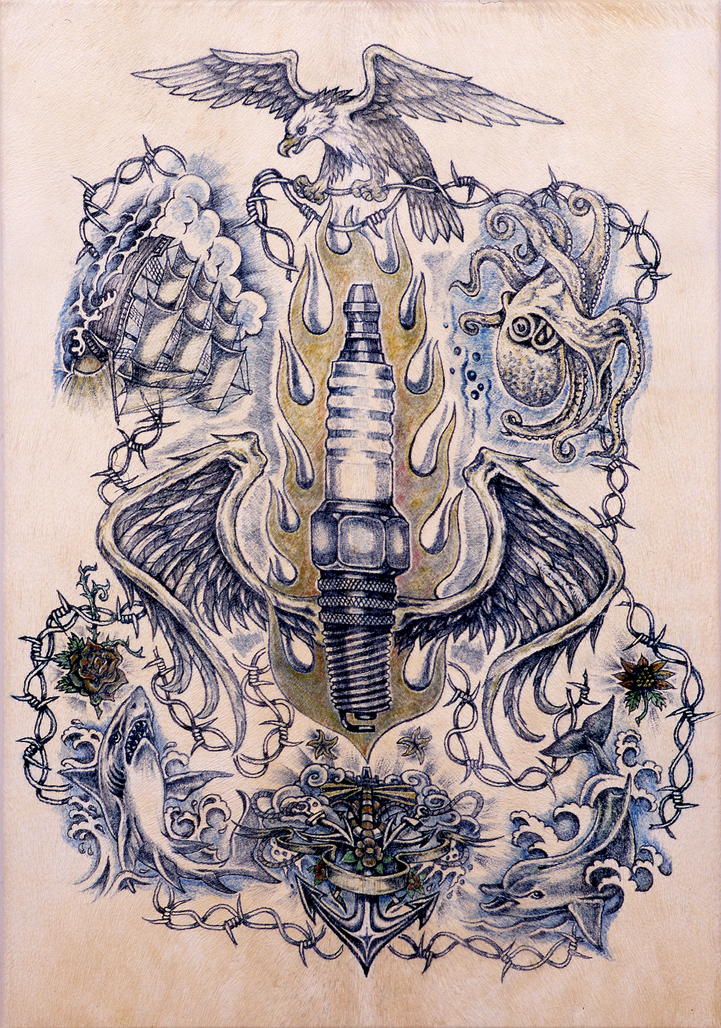 Untitled (John) by Delvoye Wim