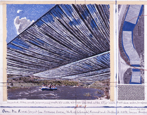 Over The River,  Project For Arkansas River, State of Colorado by Christo