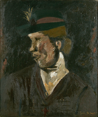 Boerin ( Vrouw met hoed ) by De Smet Gustave