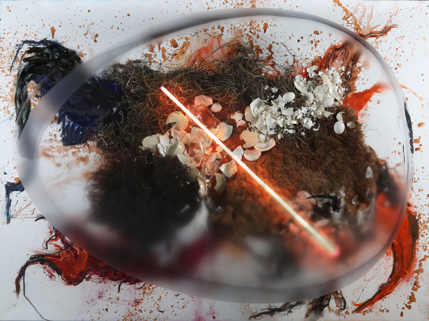 No Title (Painting) by Vanmechelen Koen