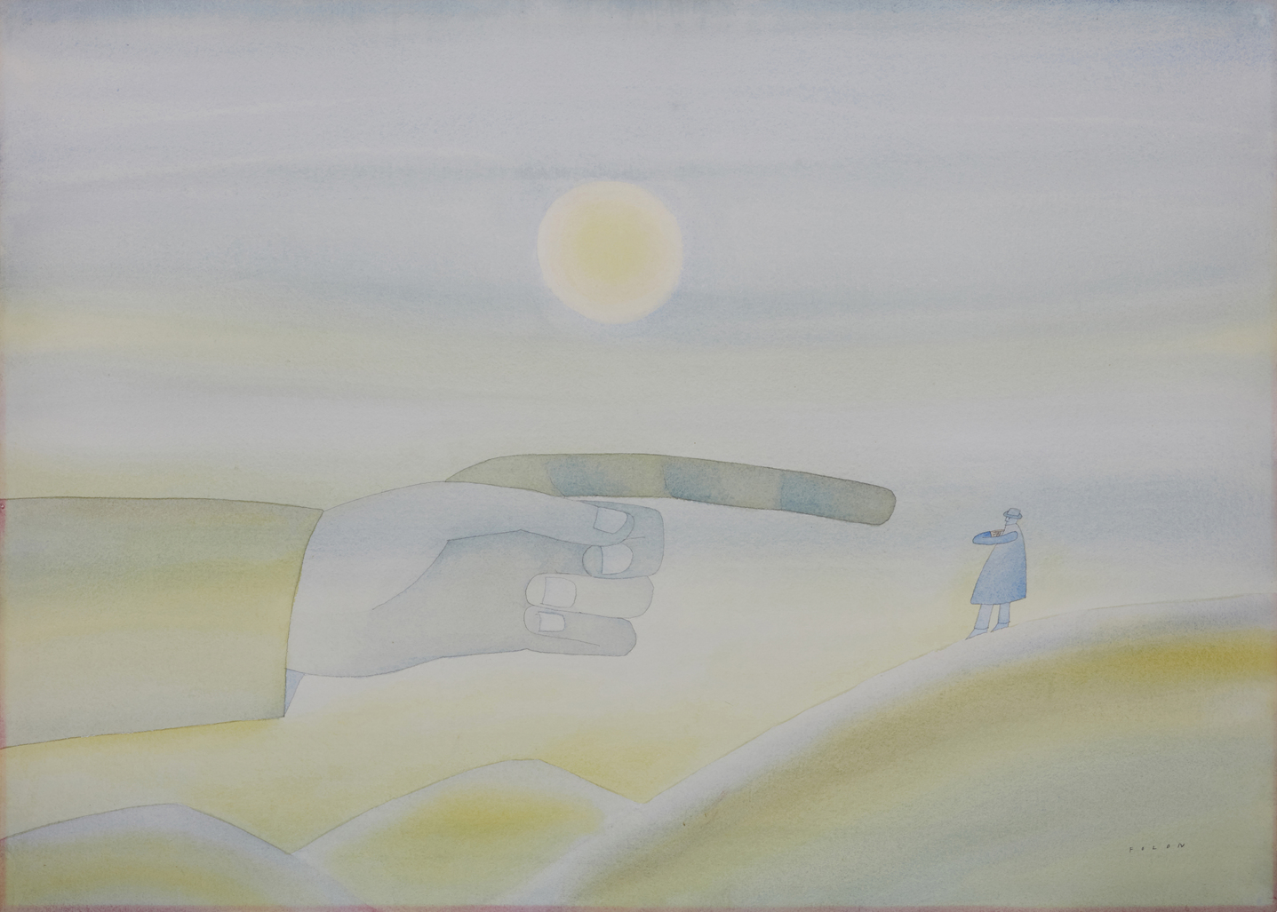 Moi ? by Folon Jean-Michel