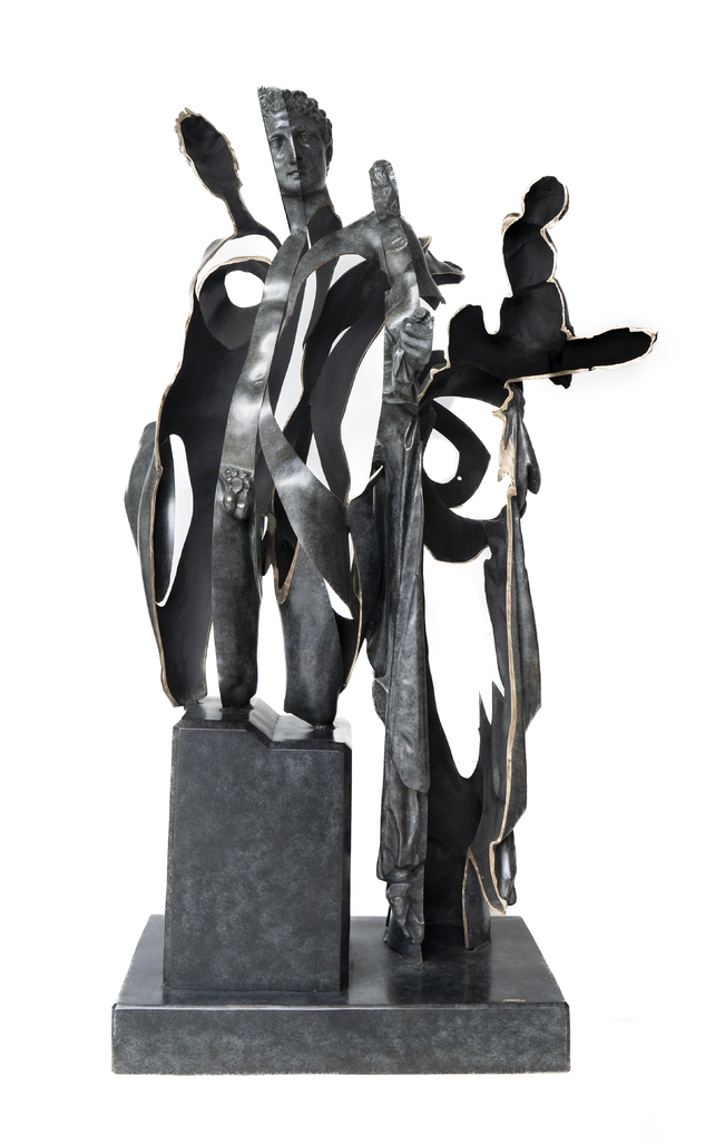 Hermes and Dionysus: Monument to Analysis   by Arman