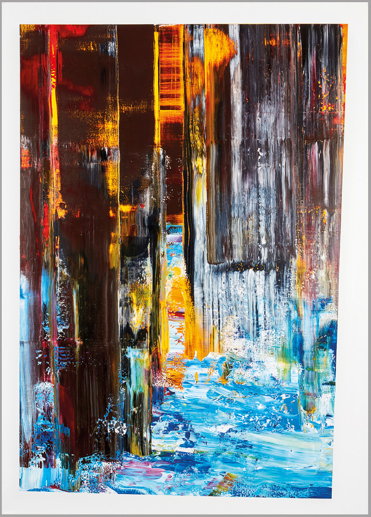 Falling Water Purgatorio Cyclus #8 by De Cock Jan