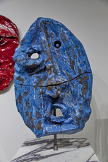 Greek Tragedy Mask Homerus II by De Cock Jan