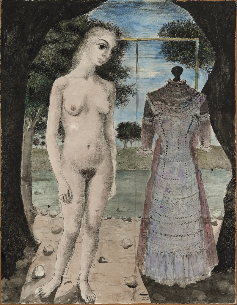 La robe du dimanche by Delvaux Paul