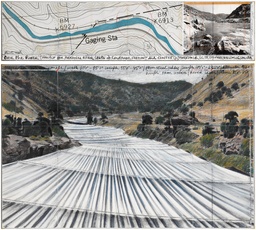 Over the River (Project for Arkansas River, State of Colorado) by Christo