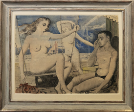 La Balancelle by Delvaux Paul