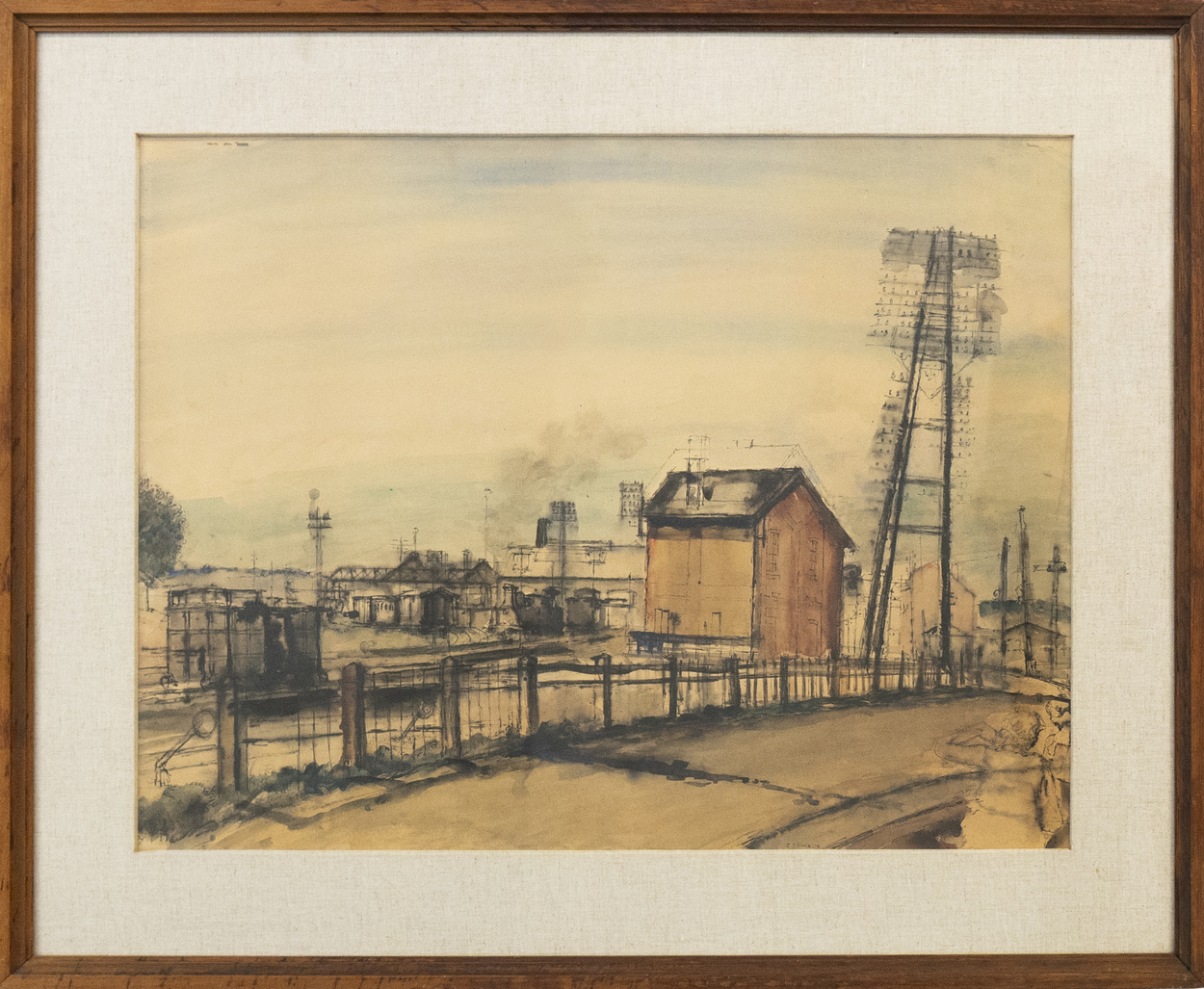 La Gare (Wanze) by Delvaux Paul