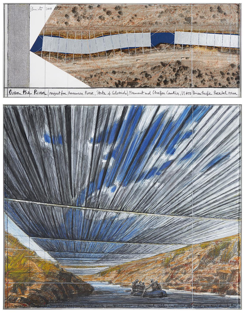Over The River, Project For Arkansas River, State of Colorado Over The River, Project For Arkansas River, State of Colorado by Christo