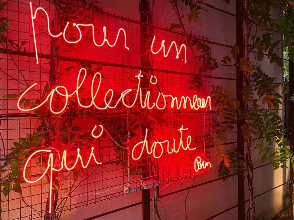 Pour un collectionneur qui doute  by Vautier Ben