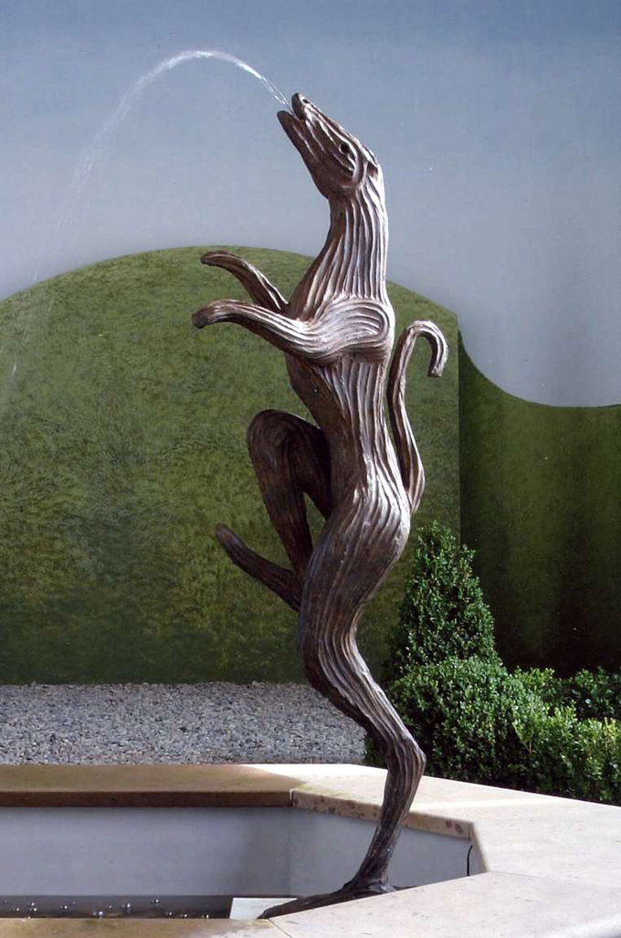 Vivre (panthère)  by Folon Jean-Michel