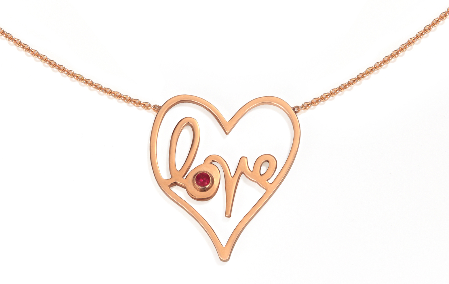 Ruby Love (pendant) by Van Saksen-Coburg Delphine