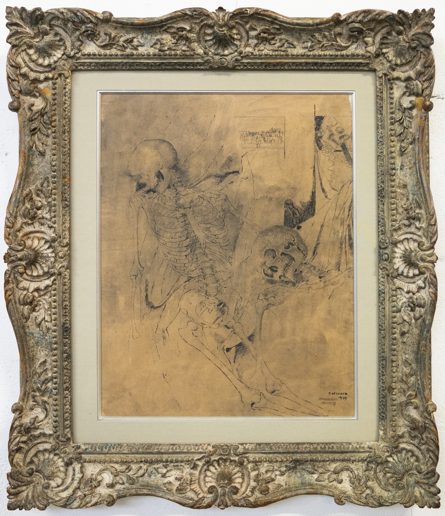 Squelettes by Delvaux Paul