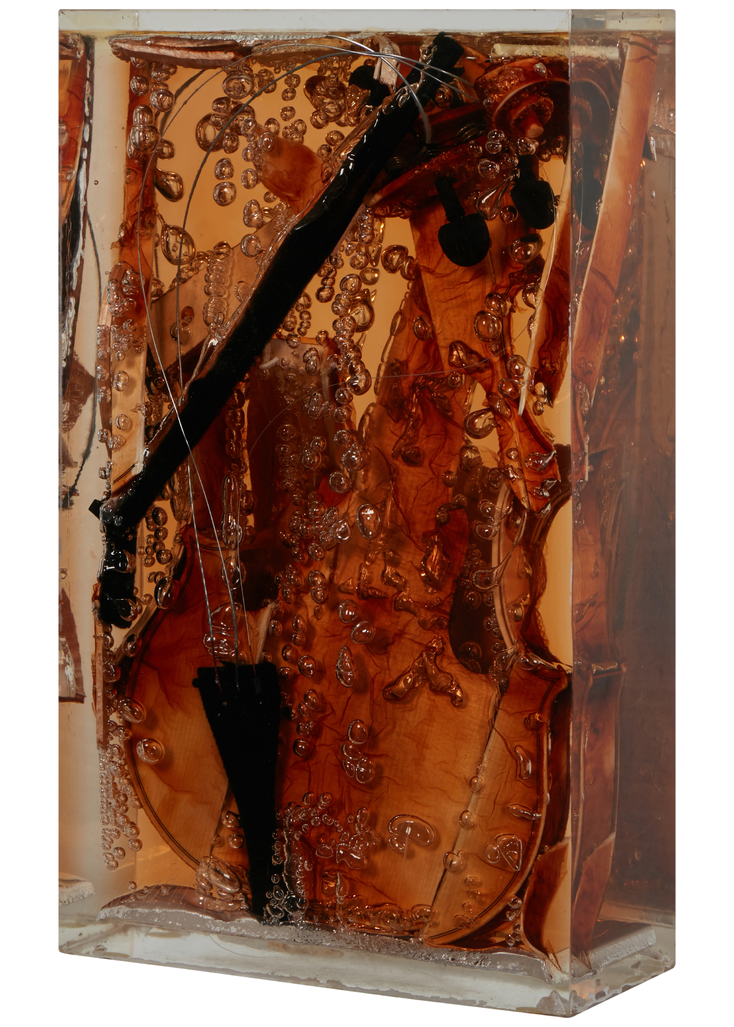 Le Violon Noyé by Arman