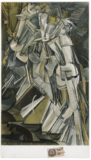 Nu descendant un escalier by Duchamp Marcel