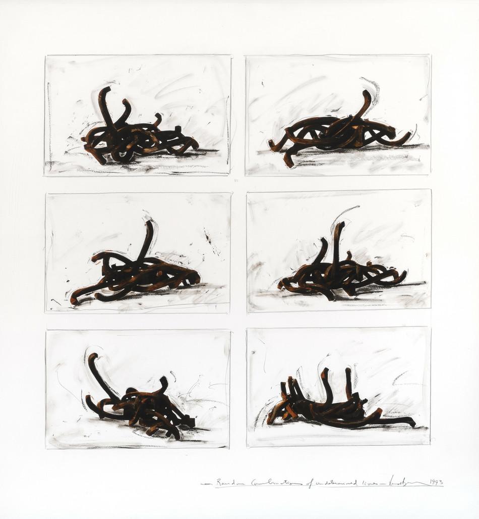 Random Combination of Undetermined Lines by Venet Bernar