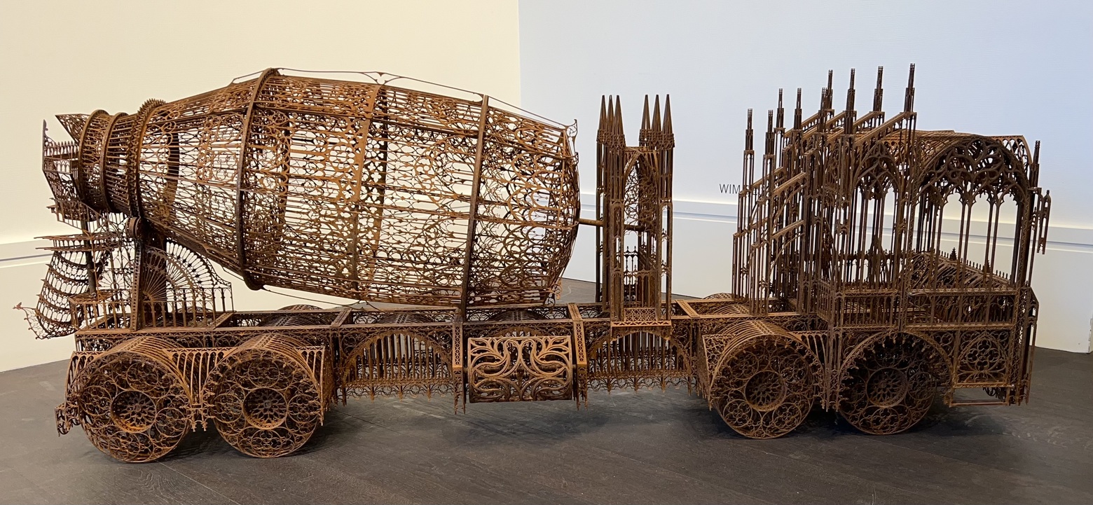 Cement Truck by Delvoye Wim