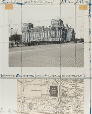 Wrapped Reichstag (project for Berlin) by Christo