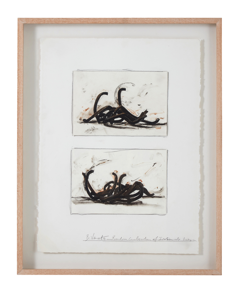 Random Combination of Indeterminate Lines by Venet Bernar