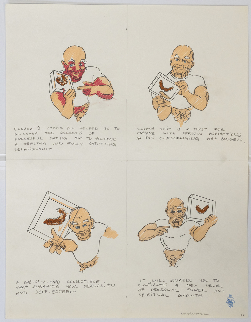 Studies for Cloaca Original Study # 198 by Delvoye Wim