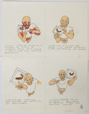 Studies for Cloaca Original Study # 198 by Delvoye Wim