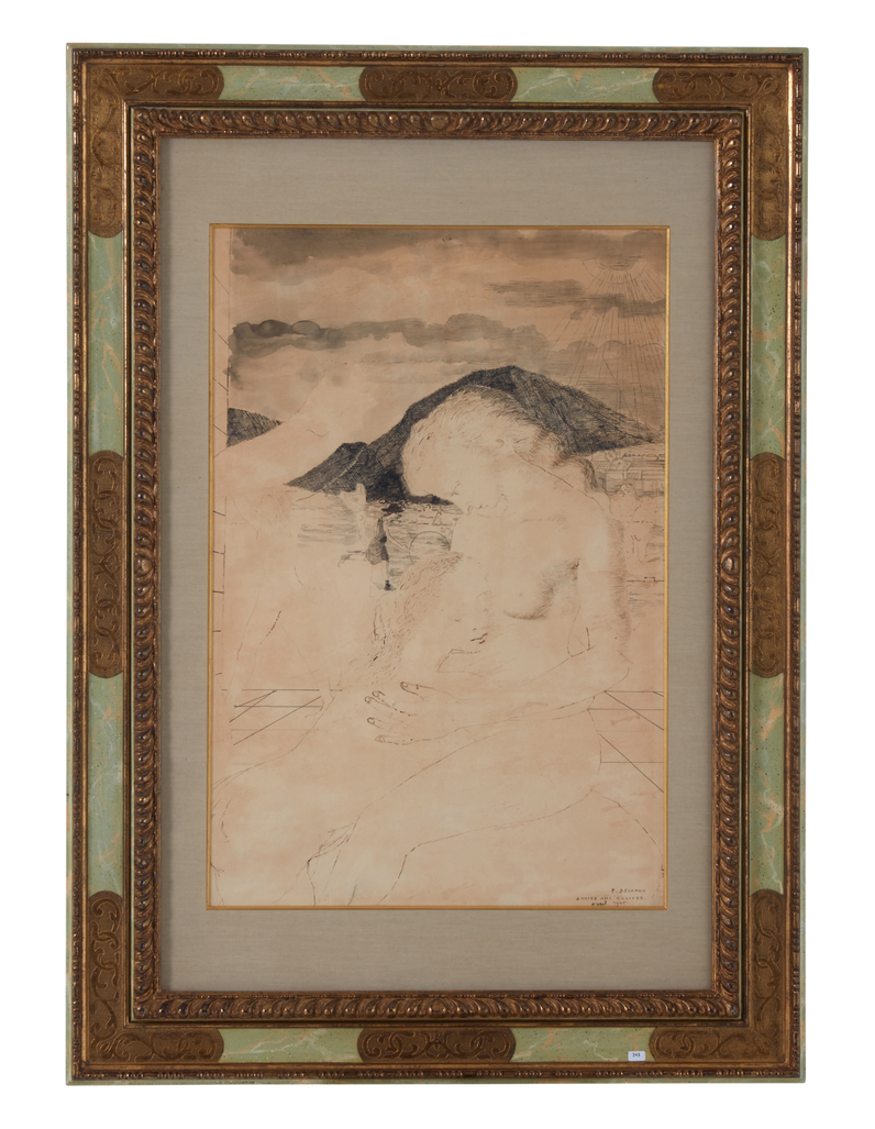 Mère et enfant by Delvaux Paul