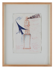 De man die lacht en huilt by Fabre Jan