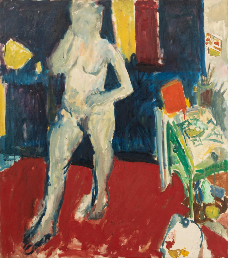 Model in studio by Segal George