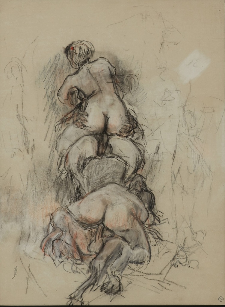 Voyage au pays des vieux dieux by Rops Felicien