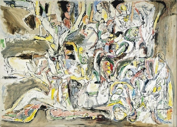 Paysage impressionné by Alechinsky Pierre
