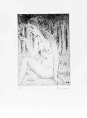 Le bois by Delvaux Paul