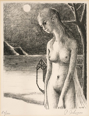 La Nuit  by Delvaux Paul