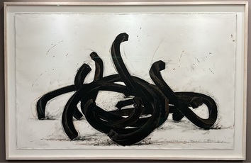 Lignes indéterminées aléatoires by Venet Bernar