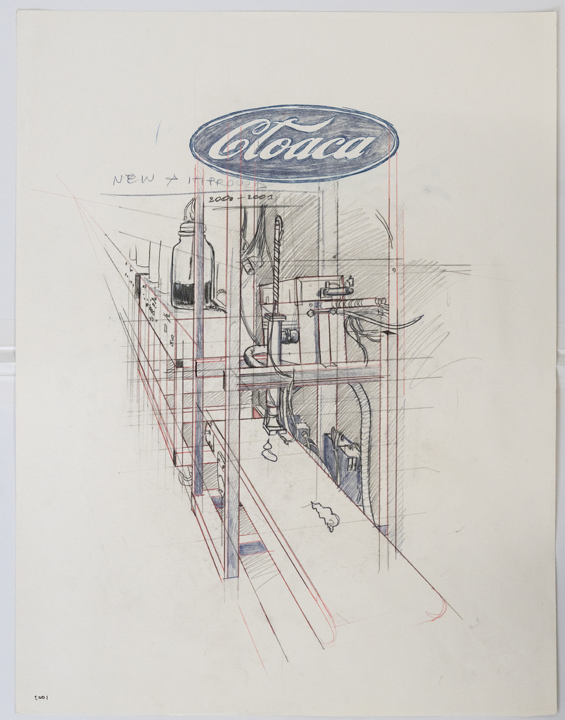 Studies for Cloaca Original Study # 051 by Delvoye Wim